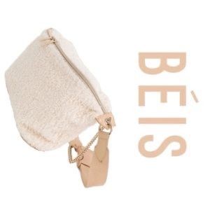 BEIS Faux Shearling Fanny Pack
